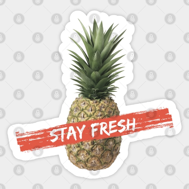 Stay Fresh Sticker by iconking